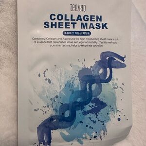Blue Collagen Sheet Mask